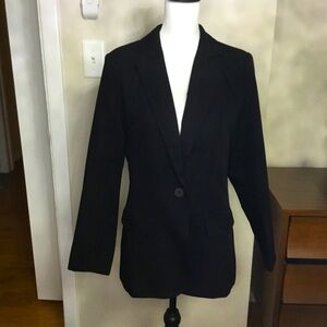 Women’s Black fully lined Suit Jacket, Regular fit